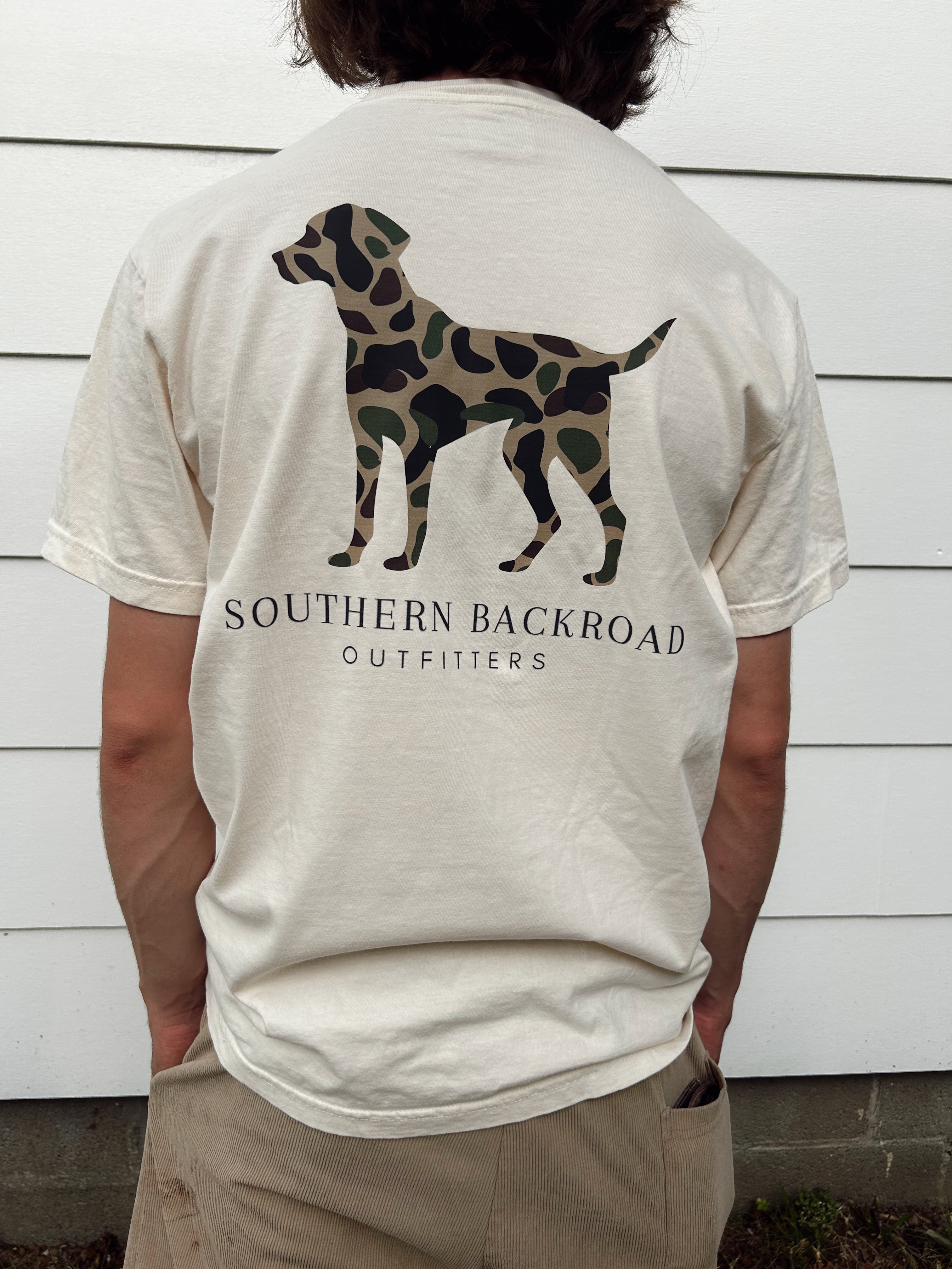 Bottomland Camo Dog Tee