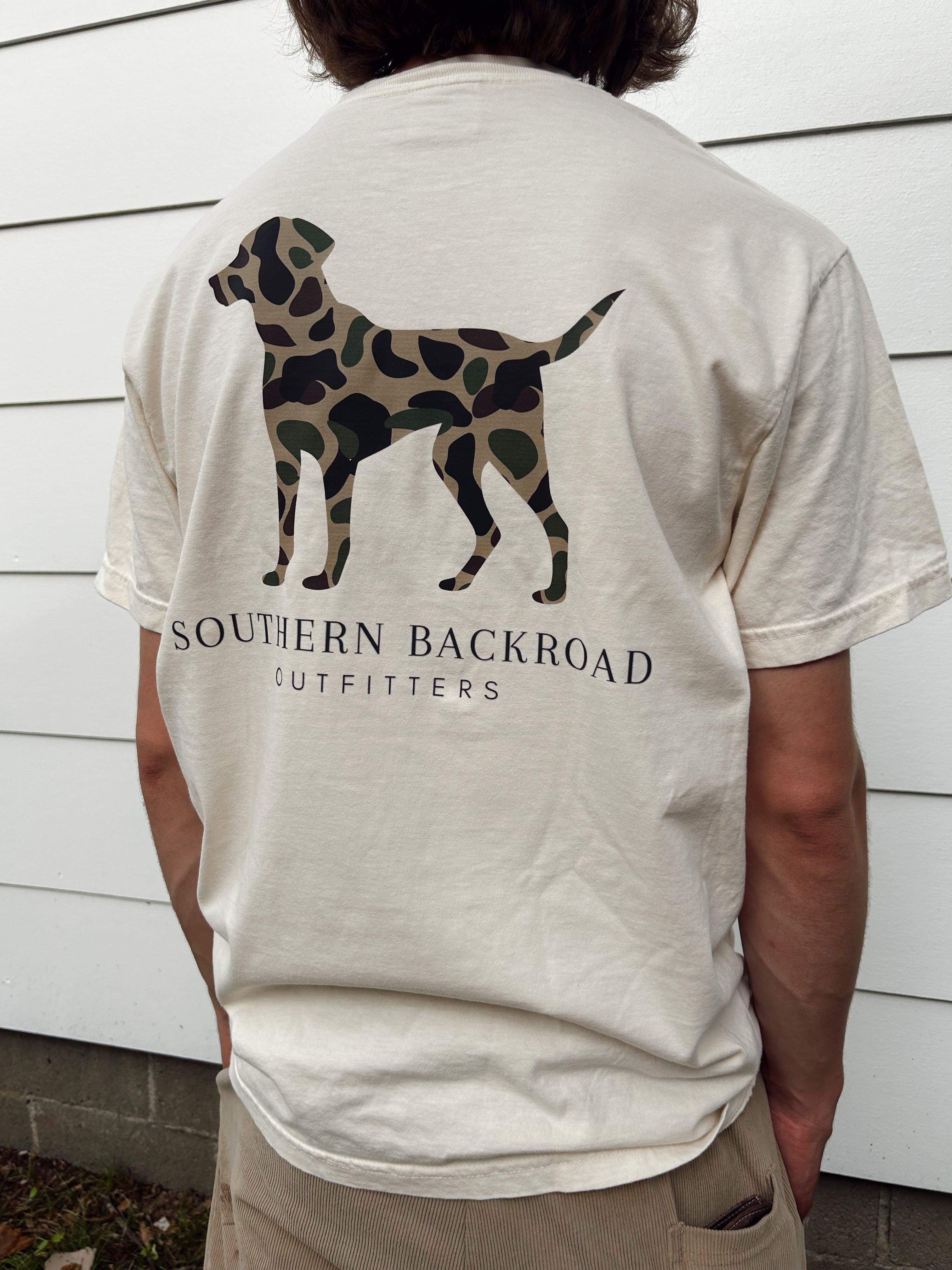 Bottomland Camo Dog Tee